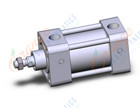 SMC NCDA1R200-0100-X130US "cylinder, TIE ROD CYLINDER