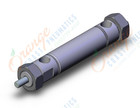 SMC NCME075-0100-X6009 "ncm, ROUND BODY CYLINDER