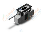 SMC PFM750-C6L-E-T 2-color digital flow switch for air, DIGITAL FLOW SWITCH