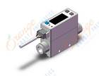 SMC PFMB7201-C8-A 2-color digital flow switch for air, DIGITAL FLOW SWITCH