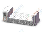 SMC SS0750-16C4SD0 plug-in type stacking manifold, 3 PORT SOLENOID VALVE