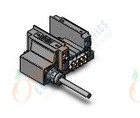 SMC SS5Y3-10L32-04DS-N7 ss5y3 4 sta manifold base, 4/5 PORT SOLENOID VALVE