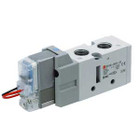 SMC VF3000-75-2A individual exh spacer assy., 4/5 PORT SOLENOID VALVE