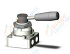 SMC VH212-02-R hand valve, MECHANICAL VALVE