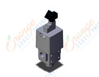 SMC VNH313B-20A-3DZ high pressure coolant valve, 2 PORT PROCESS VALVE