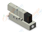 SMC VQ4300-5B1-02T 5 port solenoid valve, 4/5 PORT SOLENOID VALVE