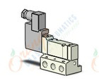 SMC VQZ2150KR-5YZ1-01T 2000 series 5 port valve, 4/5 PORT SOLENOID VALVE