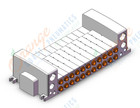 SMC VV5QC41-11N11TSD0A vqc manifold, 4/5 PORT SOLENOID VALVE