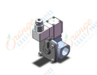 SMC VXD250MGA pilot op 2 port solenoid valve (n.c.), 2 PORT VALVE