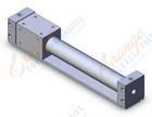 SMC CY3R40TF-250-M9BW cy3, magnet coupled rodless cylinder, RODLESS CYLINDER