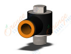 SMC KQ2V09-34NS-X35 fitting, universal male elbow, ONE-TOUCH FITTING (sold in packages of 10; price is per piece)