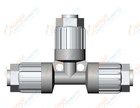 SMC LQ3T7A fitting, high purity, FLUOROPOLYMER FITTING, LQ1, LQ2, LQ3