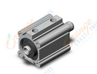 SMC NCDQ2KWA40-20DZ compact cylinder, ncq2-z, COMPACT CYLINDER