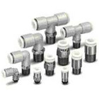 SMC 10-KGF12-02 fitting, female connector cln rm, ONE-TOUCH FITTING, STAINLESS STEEL