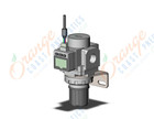 SMC AR25-02BE4-B regulator, REGULATOR, MODULAR F.R.L.