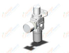 SMC AW20-02BM-2-B filter/regulator, FILTER/REGULATOR, MODULAR F.R.L.