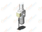 SMC AW20K-02E1-2ZA-B filter/regulator, FILTER/REGULATOR, MODULAR F.R.L.