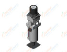SMC AWG40-N04BDG1-8Z filter/regulator w/built in gauge, FILTER/REGULATOR, MODULAR F.R.L. W/GAUGE