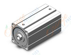 SMC C55B80-125 cylinder, compact, iso, ISO COMPACT CYLINDER