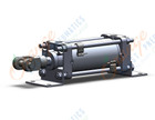 SMC CDA2L80-125Z-W-M9BL air cylinder, tie rod, TIE ROD CYLINDER