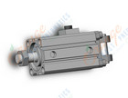 SMC CDBQ2D40-10DCM-HN cyl, compact, locking, sw capable, COMPACT CYLINDER