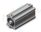 SMC CDQ2AS50-100DCZ compact cylinder, cq2-z, COMPACT CYLINDER