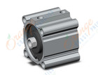 SMC CDQ2B100-40DZ-L compact cylinder, cq2-z, COMPACT CYLINDER