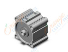 SMC CDQ2WB160-50DCZ-M9P compact cylinder, cq2-z, COMPACT CYLINDER