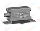 SMC CDQSLC16-20DC-M9BVL cyl, compact, dbl act long stk, COMPACT CYLINDER