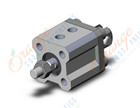 SMC CQ2D12-5DM-XC6 compact cylinder, cq2, COMPACT CYLINDER