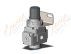 SMC AR20-N01B-1RYZ-B regulator, REGULATOR, MODULAR F.R.L.