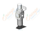 SMC AW20-02BE-N-B filter/regulator, FILTER/REGULATOR, MODULAR F.R.L.