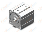 SMC CD55F100-50 cyl, compact, iso, auto sw capable, ISO COMPACT CYLINDER