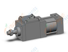 SMC MWBB63TN-25 mb locking cylinder, TIE ROD CYLINDER