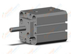 SMC CQSKB25-25DFM cyl, compact, non rotating, COMPACT CYLINDER