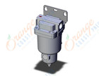 SMC AMH450C-F06B-H micro mist separator with pre filter, MICRO MIST SEPARATOR W/PRE-FILTER