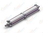 SMC C96SDT80-600C cylinder, tie rod, ISO TIE ROD CYLINDER