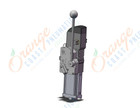 SMC CKZ3N50TF-120DPCF-X2568R cyl, slim line manual clamp, CLAMP CYLINDER (sold in packages of 100; price is per piece)