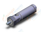 SMC NCMB075-0050C-X6009B ncm, air cylinder, ROUND BODY CYLINDER