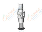 SMC AW60-F10E-R-B filter/regulator, FILTER/REGULATOR, MODULAR F.R.L.