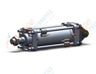 SMC CDA2D50-100Z-M9BASBPC air cylinder, tie rod, TIE ROD CYLINDER