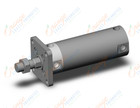 SMC CDG1KFN50-75Z cg1, air cylinder, ROUND BODY CYLINDER