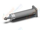 SMC CDG1KGN32-75Z cg1, air cylinder, ROUND BODY CYLINDER