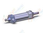 SMC NCDA1U150-0350A-XC9 nca1 cylinder assy, TIE ROD CYLINDER