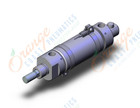 SMC NCDMC150-0200A-M9BMDPC ncm, air cylinder, ROUND BODY CYLINDER