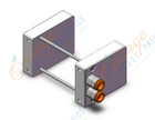SMC VV100-10FAD2-05U2-N7 manifold, plug-in, 3 PORT SOLENOID VALVE