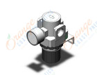 SMC AR40-04BM-R-A regulator, REGULATOR, MODULAR F.R.L.