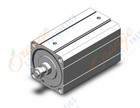 SMC C55B100-125M cylinder, compact, iso, ISO COMPACT CYLINDER
