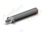 SMC CDG1UA50TF-250Z cg1, air cylinder, ROUND BODY CYLINDER