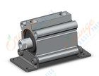 SMC CQ2LC50-50DZ compact cylinder, cq2-z, COMPACT CYLINDER